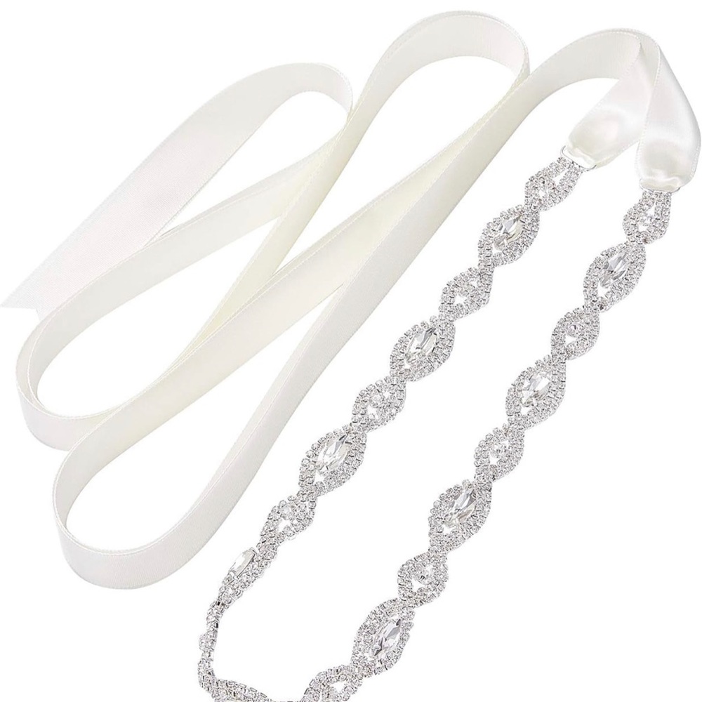 Satin Rhinestone belt